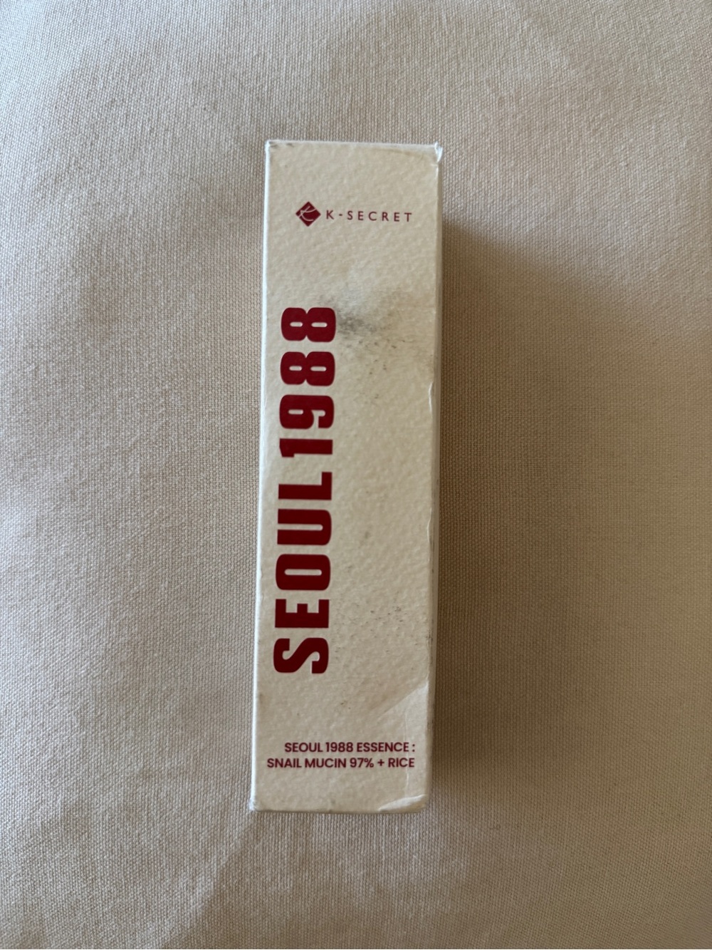 K-Secret Seoul 1988 Essence Snail Mucin 97% + Rice 100ml/3.38 fl oz NIB